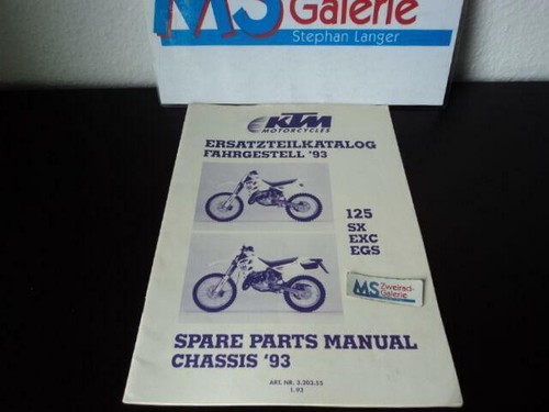 Catalogo ricambi ktm - 125, sx