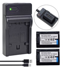 Batteria caricabatterie - 2x,