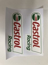 2 decalcomanie vinile Castrol