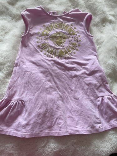 Vestito rosa versace - versace, bambina