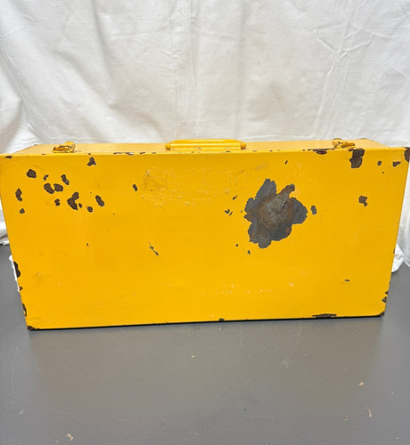 Vintage yellow metal tool - vintage,
