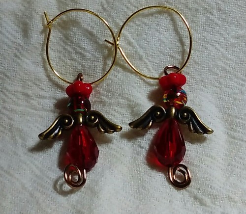 Orecchini cerchio goccia - cerchio,
