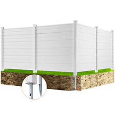 VEVOR Schermi Privacy da Giardino 4 Pannelli 1270x1270mm Recinzione da Esterno
