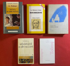 Lev TOLSTOJ Lotto 5 Libri ANNA