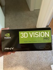 Occhiali wireless NVidia 3D Vision, nuovi con scatola!