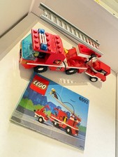 Costruzione lego Vintage numero 6593 anno 1991 Blaze Blatter, auto pompieri