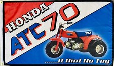 HONDA ATC 70 3x5ft FLAG BANNER