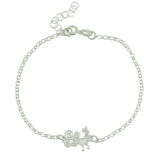 Bracciale donna con pavoncella