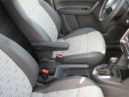 Bracciolo ecopelle nero - , smart