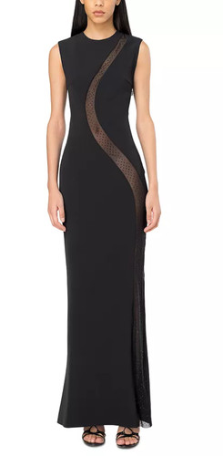 Pinko capezzana abito - capezzana, black