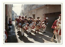 CARTOLINA SARTIGLIA ORISTANO - I tamburini - Non Viaggiata - Con annullo