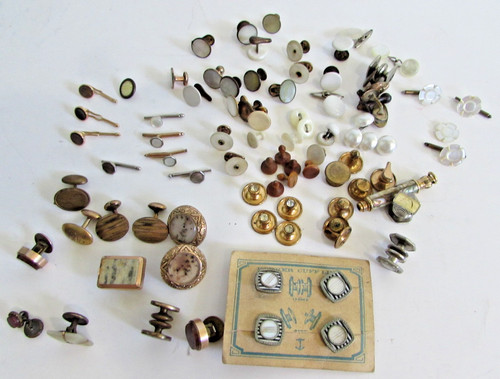 Lotto gemelli antichi vintage - gemelli,
