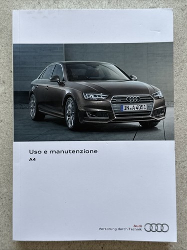 Audi uso manutenzione - uso,