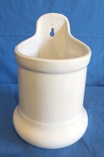 Antico Porta Utensili Parete Porcellana S C Richard Fine XIX Secolo