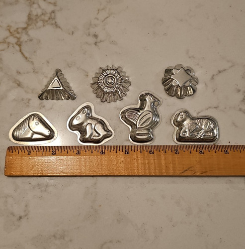 Stampi vintage latta metallo - latta,