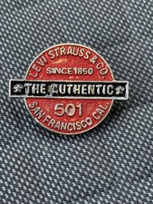LEVIS  LEVI'S JEANS 501  pin spilla gadget vintage 