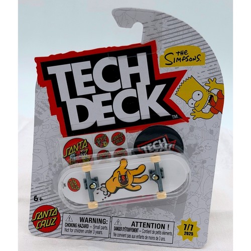 Tech deck santa - deck, simpson