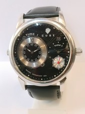 CUBE DUAL TIME QUARTZ