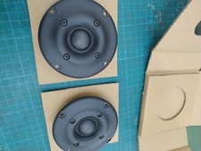 Tweeter hifi UNIVOX  825DT5, coppia tweeter cupola in  seta 25mm , 8ohm