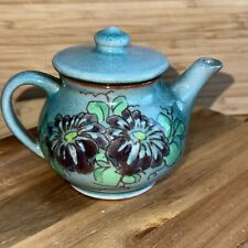 Miniature Handpainted Decorative Teapot, Floral, Flower, 10 cm