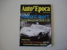 AUTO D'EPOCA 10/2001 STORIA