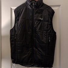 Gilet Uomo Rab Generator Primaloft Taglia XL Ottime Condizioni Nero