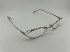 Norma Kamali montatura per occhiali da vista vintage 7216 oro titanio 50-18-135