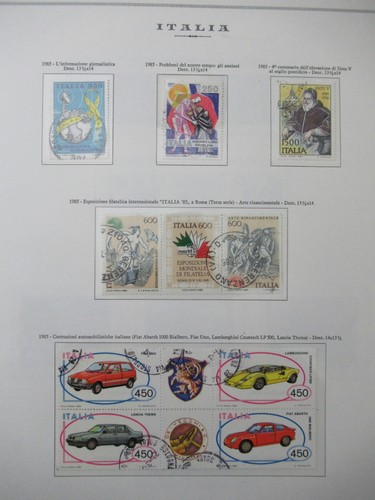 Italia 1985 collezione - italia,