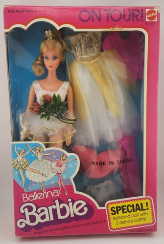 Set barbie ballerina vintage - set,