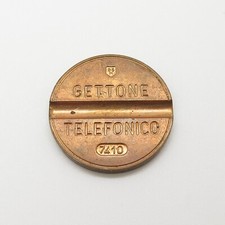 Vintage Italy Phone Token #