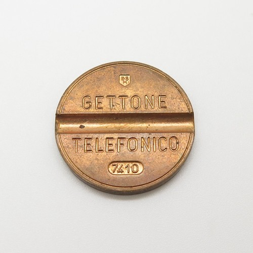 Vintage italy phone token - phone,