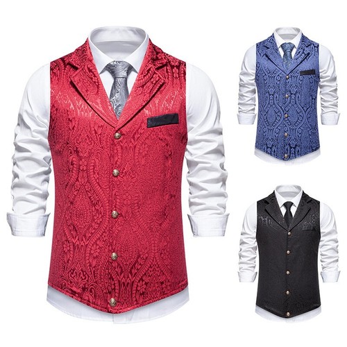 Gilet uomo vintage - , floreale