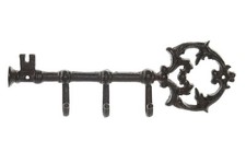 ATTACCAPANNI CHIAVE A MURO IN