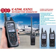 ICOM IC-A25CE RICETRASMETTITORE PORTATILE AERONAUTICO VHF