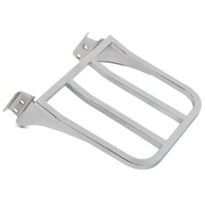 Portapacchi compatibile con Harley Davidson Sportster Dyna Softail cromo