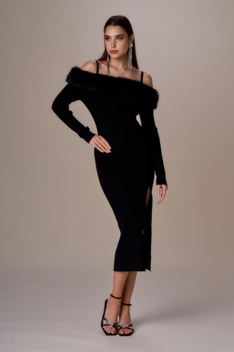Nosecrets abito maglia - nosecrets, collo