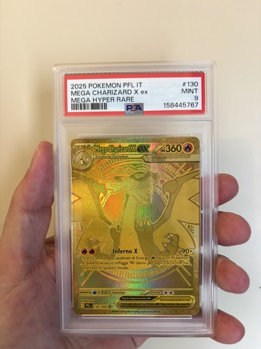 Mega charizard gold - mega, ex
