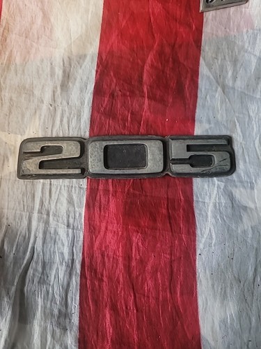 Scritta 205 per - peugeot,
