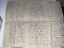 1943 WWII Era Letter from New