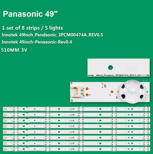 Barre led per panasonic - led, tv