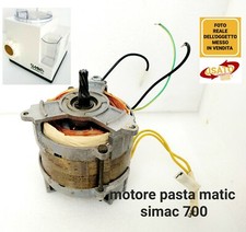  SIMAC MOTORE PASTA MATIC simac modello 700 ricambio originale pasta fresca 