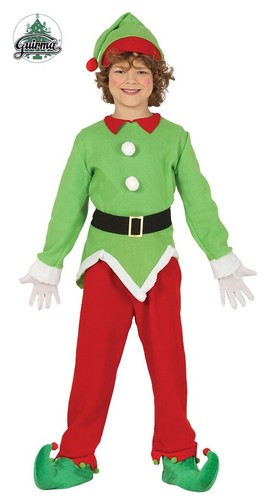 Costume elfo aiutante babbo - costume,