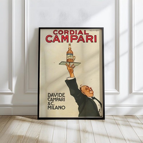 Cordial campari poster - campari,