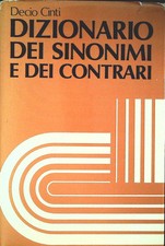 DIZIONARIO DEI SINONIMI E DEI