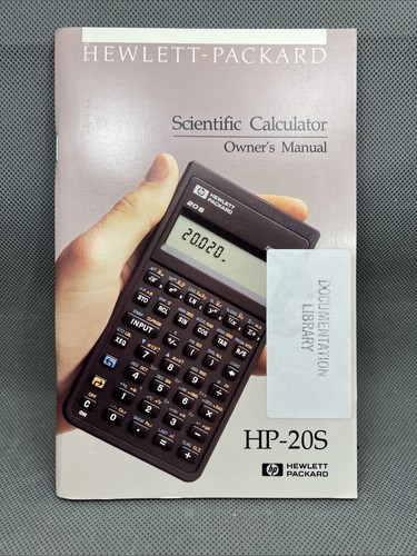 20s calcolatrice - hp-20s,