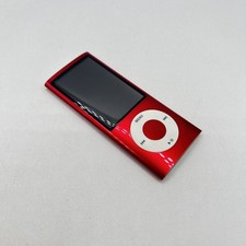iPod Nano 5th generazione 8GB rosso Product Red A1320 usato lettore batteria ko
