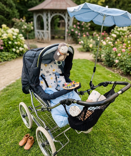 Passeggino vintage hesba molti - hesba,