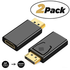 2-Pack DisplayPort to HDMI