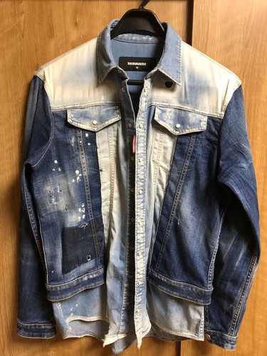 Dsquared2 giacca denim uomo - giacca,