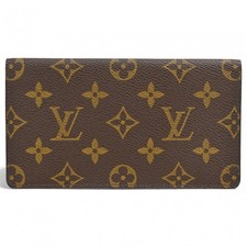 Portafoglio lungo monogramma originale LOUIS VUITTON marrone lv1406sa